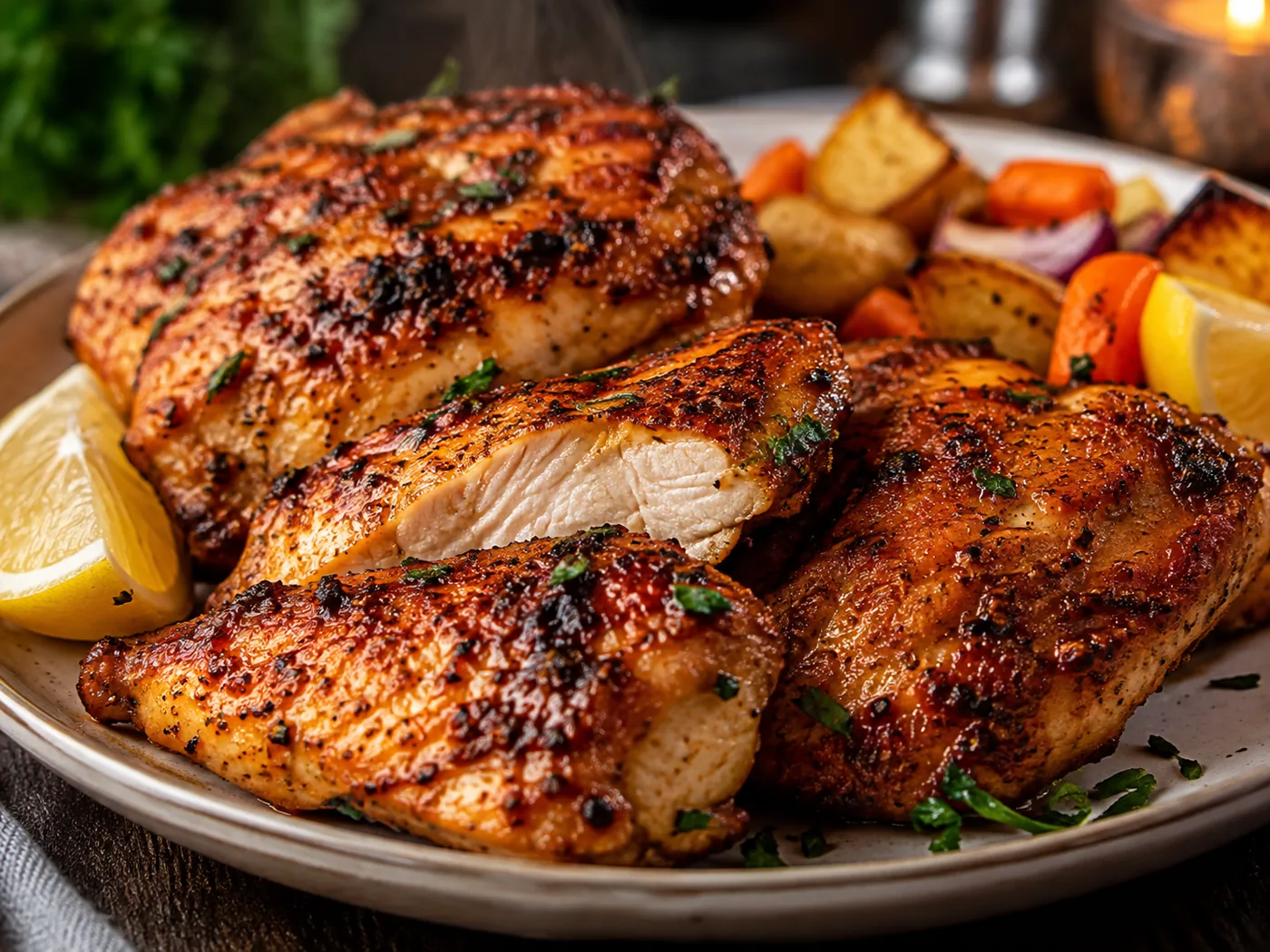 Frango na Air Fryer